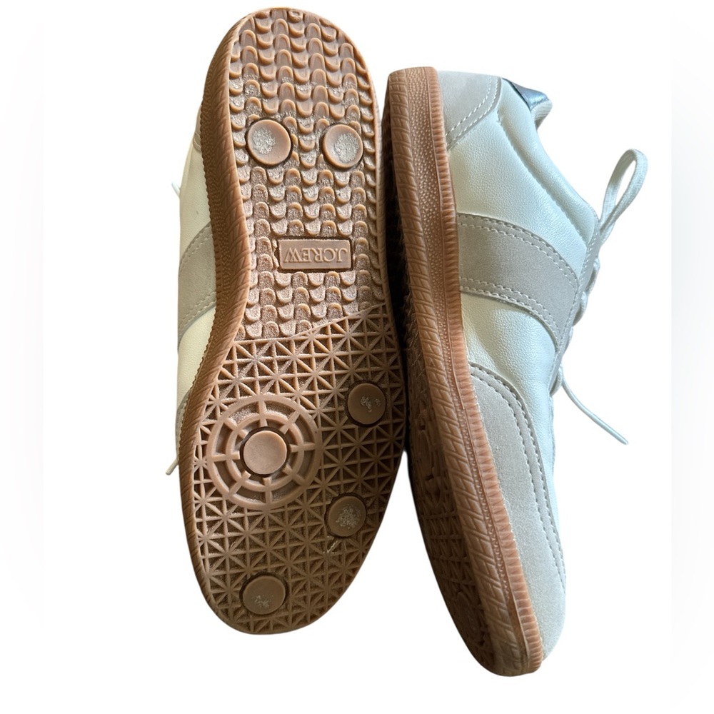 J.Crew field sneakers in ivory/metallic - Picture 4 of 6